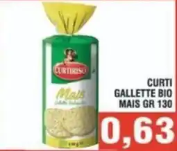 Bitar Curti gallette bio mais offerta