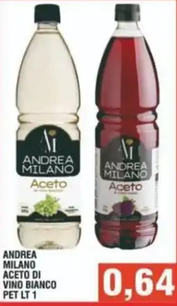 Bitar Andrea milano aceto di vino bianco pet offerta