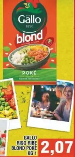 Bitar Gallo riso ribe blond poke offerta