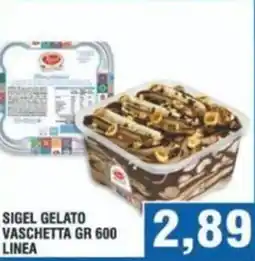 Bitar Sigel gelato vaschetta linea offerta