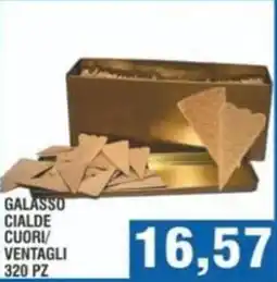 Bitar Galasso cialde cuori/ ventagli offerta