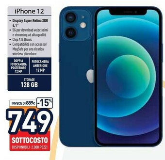 Unieuro Iphone 12 offerta
