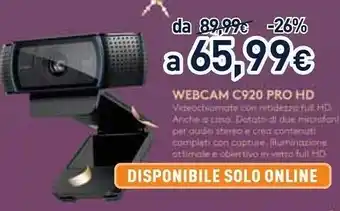 Unieuro Webcam offerta