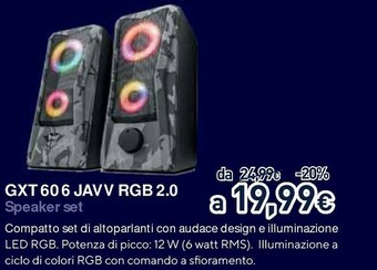 Unieuro Speaker offerta