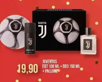 Juventus EDT 100 ml + Deo 150 ml + Pallone