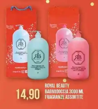 Royal Beauty Bagnodoccia 3000ml Fragranze Assortite