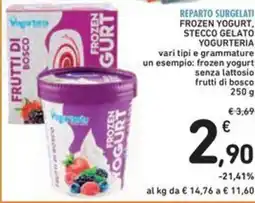 Spazio Conad FROZEN YOGURT, STECCO GELATO YOGURTERIA vari tipi e grammature offerta