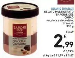 Spazio Conad GELATO MULTISTRATO SAPORI&IDEE CONAD offerta