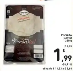 Spazio Conad PINSATA SAVINI offerta