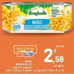 Spazio Conad MAIS BONDUELLE offerta