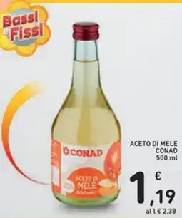 Spazio Conad Aceto di mele CONAD offerta