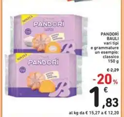 Spazio Conad PANDORÌ BAULI offerta