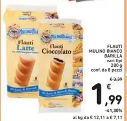 Spazio Conad Flauti MULINO BIANCO BARILLA vari tipi offerta