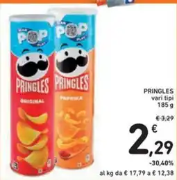 Spazio Conad PRINGLES vari tipi offerta