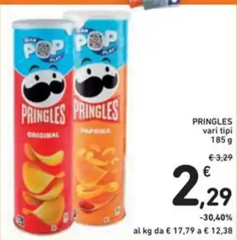 Spazio Conad PRINGLES vari tipi offerta