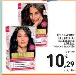 Spazio Conad Colorazione per capelli excellence L'ORÉAL offerta