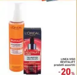 Spazio Conad LINEA VISO REVITALIFT prodotti assortiti offerta