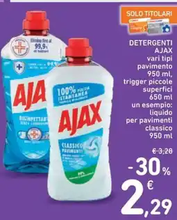 Spazio Conad Detergenti AJAX offerta