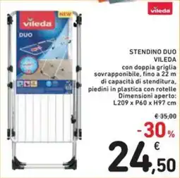 Spazio Conad Stendino duo VILEDA offerta