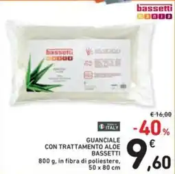 Spazio Conad Guanciale con trattamento aloe BASSETTI offerta