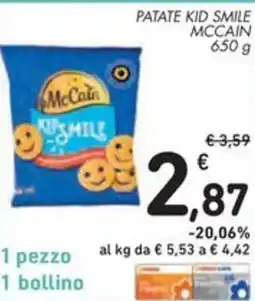 Spazio Conad Patate kid smile MCCAIN offerta