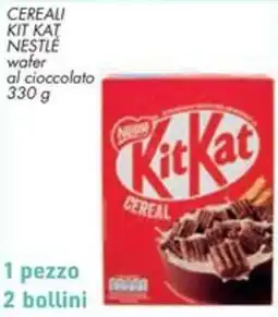 Spazio Conad Cereali kit kat NESTLE offerta
