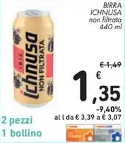 Spazio Conad Birra ICHNUSA offerta