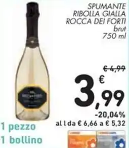 Spazio Conad Spumante ribolla gialla ROCCA DEI FORTI offerta