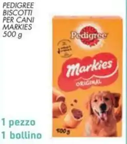 Spazio Conad Pedigree biscotti per cani markies offerta