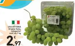 Spazio Conad Uva vittoria offerta