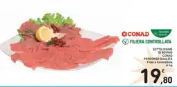 Spazio Conad Sottilissime di bovino conad percorso qualità offerta