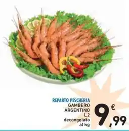 Spazio Conad Gambero argentino offerta