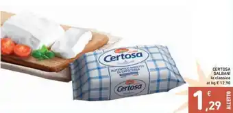 Spazio Conad Certosa GALBANI offerta