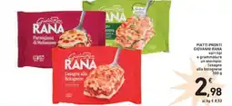 Spazio Conad Piatti pronti giovanni RANA offerta