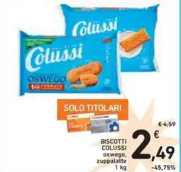 Spazio Conad Biscotti COLUSSI offerta