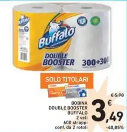 Spazio Conad Bobina double booster BUFFALO offerta