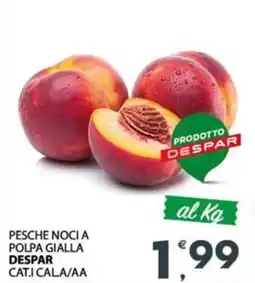 Eurospar Pesche noci a polpa gialla DESPAR offerta