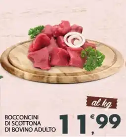 Eurospar Bocconcini di scottona di bovino adulto offerta