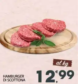 Eurospar Hamburger di scottona offerta