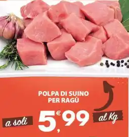 Eurospar Polpa di suino per ragù offerta