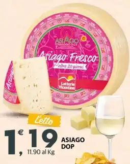 Eurospar Asiago dop offerta