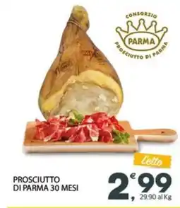 Eurospar Prosciutto di parma 30 mesi offerta