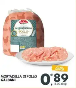 Eurospar Mortadella di pollo GALBANI offerta