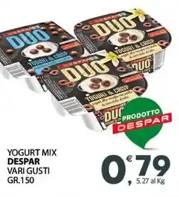 Eurospar Yogurt mix despar vari gusti offerta