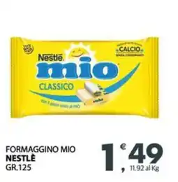 Eurospar Formaggino mio NESTLE offerta