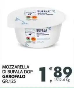 Eurospar Mozzarella di bufala dop GAROFALO offerta