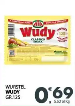 Eurospar Wurstel wudy offerta