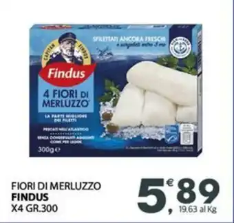 Eurospar Fiori di merluzzo FINDUS offerta