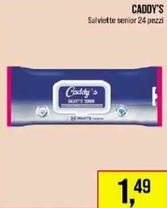 Caddy's Salviette senior 24 pezzi