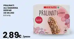Eurospar Pralinati all'amarena DESPAR offerta